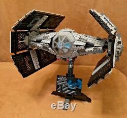 10175 Lego COMPLETE Star Wars Vader's Tie Advanced fighter UCS ship ultimate