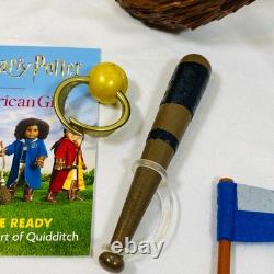 18 American Girl Doll Harry Potter Hogwarts Quidditch Accessory Set, Complete