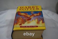 1st Edition Harry Potter & the Order of the Phoenix HB/DJ Printing Errors