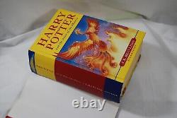 1st Edition Harry Potter & the Order of the Phoenix HB/DJ Printing Errors