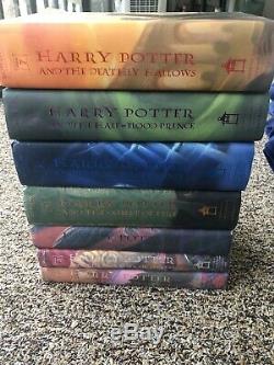 1st First American Edition Complete Harry Potter 1-7 Book Set Hardcover