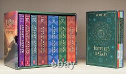 (2) Harry Potter Box Sets Complete Volumes 1-7 PB + Hogwarts Library HC-Rowling