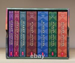 (2) Harry Potter Box Sets Complete Volumes 1-7 PB + Hogwarts Library HC-Rowling