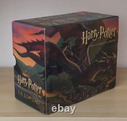 (2) Harry Potter Box Sets Complete Volumes 1-7 PB + Hogwarts Library HC-Rowling