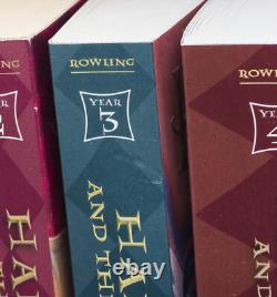 (2) Harry Potter Box Sets Complete Volumes 1-7 PB + Hogwarts Library HC-Rowling