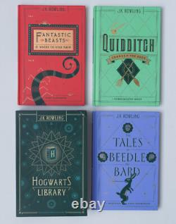 (2) Harry Potter Box Sets Complete Volumes 1-7 PB + Hogwarts Library HC-Rowling