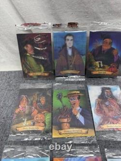2001 Harry Potter Chocolate Frog Lenticular Card Set 1-24! Complete! SEALED