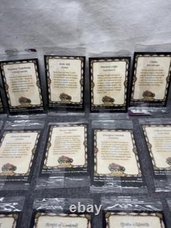 2001 Harry Potter Chocolate Frog Lenticular Card Set 1-24! Complete! SEALED
