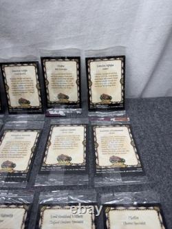 2001 Harry Potter Chocolate Frog Lenticular Card Set 1-24! Complete! SEALED