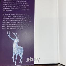 2007 J. K. Rowling Harry Potter & The Deathly Hallows UK True First Edition