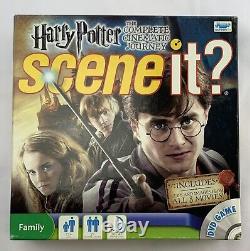 2008 Harry Potter Scene It Complete Cinematic Journey Game New Old Stock