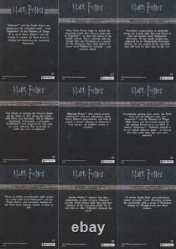 2010 Harry Potter Deathly Hallows Part 1 Complete Base Card Set 01-90 With Case