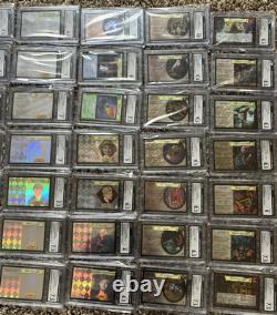 48 Card Cgc Harry Potter Tcg Complete Portrait Holo Set + 17 Star Foil Rares