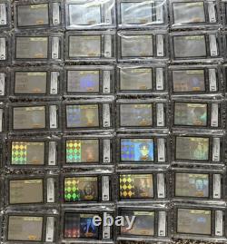 48 Card Cgc Harry Potter Tcg Complete Portrait Holo Set + 17 Star Foil Rares