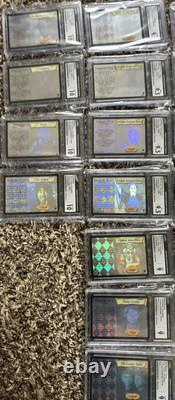 48 Card Cgc Harry Potter Tcg Complete Portrait Holo Set + 17 Star Foil Rares