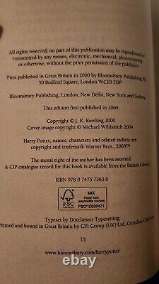 /4816\ Harry Potter Bloomsbury Adult Hardcover Complete UK Edition Box Set OOP