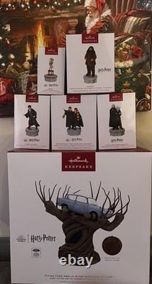 6 Hallmark Storyteller Complete Set Ford Hagrid Harry Potter Chamber of Secrets