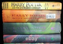 (8) Harry Potter HB/DC Book Set 1-7 + 8 Hardcover Complete