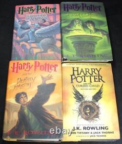 (8) Harry Potter HB/DC Book Set 1-7 + 8 Hardcover Complete