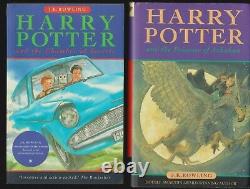 9 Harry Potter HC Books J. K. Rowling Complete 1-7 + Beedle Bard, Fantastic Bsts
