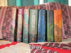 AMAZING Harry Potter Complete Series Books 1-7! All Hardcover! By J. K. Rowling