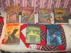 AMAZING Harry Potter Complete Series Books 1-7! All Hardcover! By J. K. Rowling