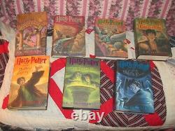 AMAZING Harry Potter Complete Series Books 1-7! All Hardcover! By J. K. Rowling