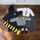 American Girl Harry Potter Hufflepuff Hogwarts Uniform Outfit 18 Doll Complete