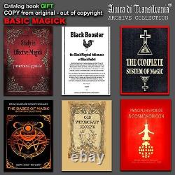 Antique Book Occult Esoteric Grimoire Complete System of Magick Witchcraft Witch