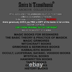 Antique Book Occult Esoteric Grimoire Complete System of Magick Witchcraft Witch