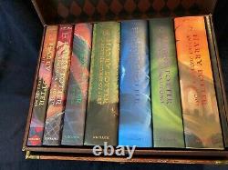 BRAND NEW Harry Potter Hardcover Boxed Set in Trunk Complete Series Books 1-7