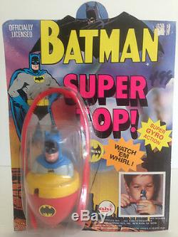 Batman Super Top DC Comics Ahi Toys Complete Rare Vintage 60s Batmania