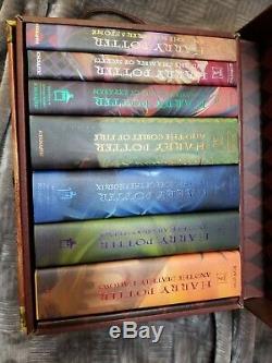Beautiful NEW Harry Potter HARDCOVER Books Complete Gift Set Great for CHRISTMAS