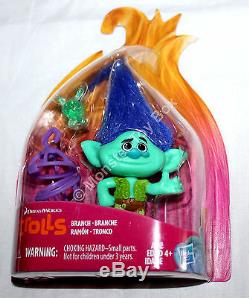 Biggie Cooper Poppy Branch DJ Collectible Figures Complete Set Dreamworks Trolls