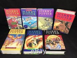 Bloomsbury Raincoast HARRY POTTER COMPLETE SET Books 1-7 HC WithDJ J. K. Rowling