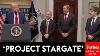 Breaking Trump Flanked By Larry Ellison Sam Altman U0026 Masayoshi Son Announces Project Stargate