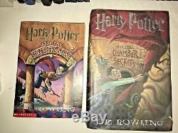 COMPLETE 1st Edition Harry Potter Set 1-7 HB & 2 Bonus -ULTIMATE LOT of 9