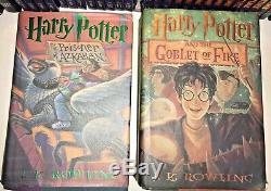 COMPLETE 1st Edition Harry Potter Set 1-7 HB & 2 Bonus -ULTIMATE LOT of 9