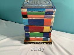 COMPLETE HARRY POTTER Hardback Full Book Set Including 4 1st Editions + Extras