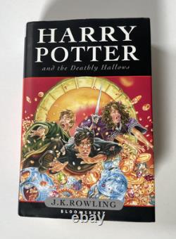 COMPLETE HARRY POTTER Hardcover Book Set First Edition BLOOMSBURY UK