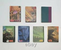 COMPLETE Hardcover Book SET 1-7 Harry Potter All 1st EDITION By J. K. Rowling Lot