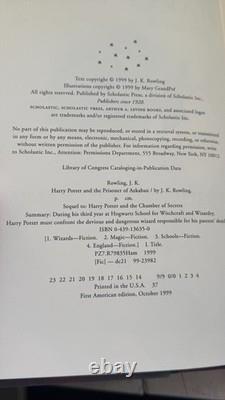 COMPLETE Harry Potter 1-7 Hardcover Set 3 FIRST PRINTING