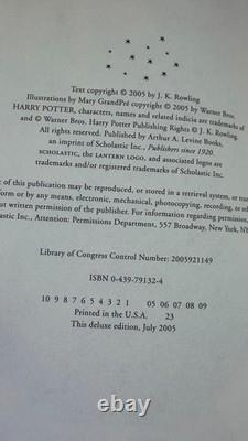 COMPLETE Harry Potter 1-7 Hardcover Set 3 FIRST PRINTING
