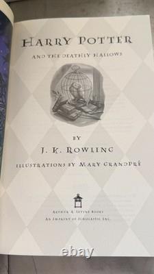 COMPLETE Harry Potter 1-7 Hardcover Set 3 FIRST PRINTING