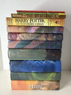 COMPLETE Harry Potter 1-7 Hardcover Set & Extras 1st Edition BOOKS 5-7 1st Print