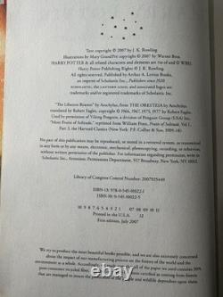 COMPLETE Harry Potter 1-7 Hardcover Set & Extras 1st Edition BOOKS 5-7 1st Print