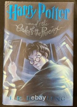 COMPLETE Harry Potter 1-7 Hardcover Set Plus Bonus BOOK 1st Ed/ 1st Print RARE