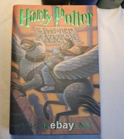 COMPLETE Harry Potter HC Book Set #1-7 J K Rowling Bonus Book Tales of Beedle