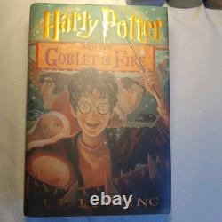 COMPLETE Harry Potter HC Book Set #1-7 J K Rowling Bonus Book Tales of Beedle