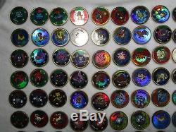 COMPLETE Pokedex Lot of 150 Pokemon Battling coins. With Charizard and more